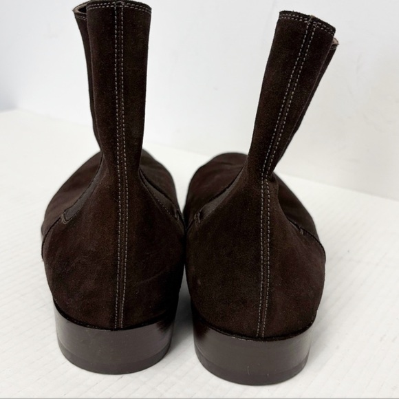 Saint Laurent Brown suede Chelsea Boots - Picture 5 of 5